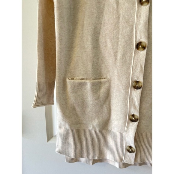 Madewell Miller Cardigan Sweater Women’s XXS Beige NWOT - Picture 4 of 5